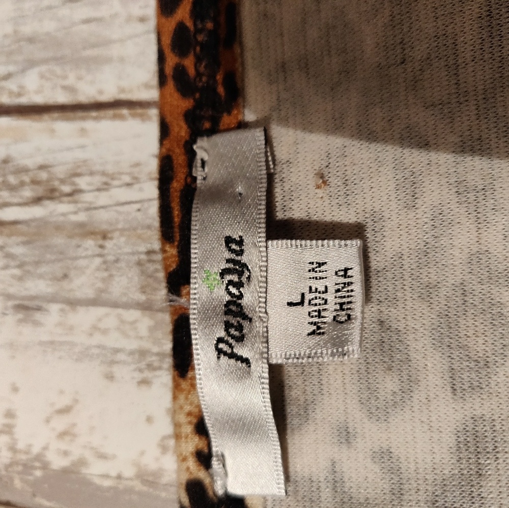 Papaya leopard corset/cami - Picture 4 of 6